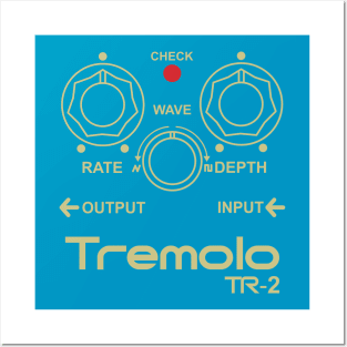 Tremolo TR-2 pedal Posters and Art